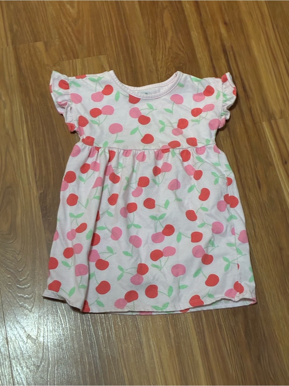 Garanimals Pink Dress with Red Cherry Print